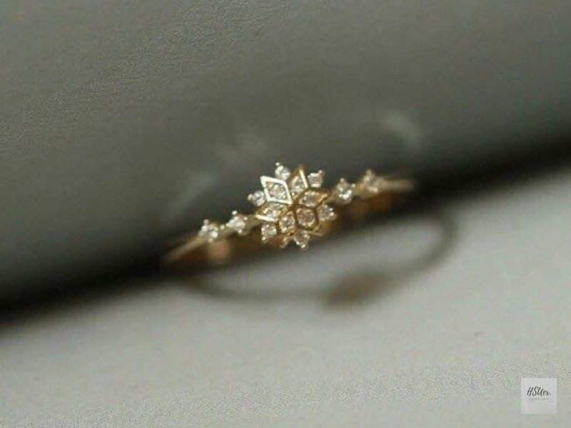 NHẪN BÔNG TUYẾT 